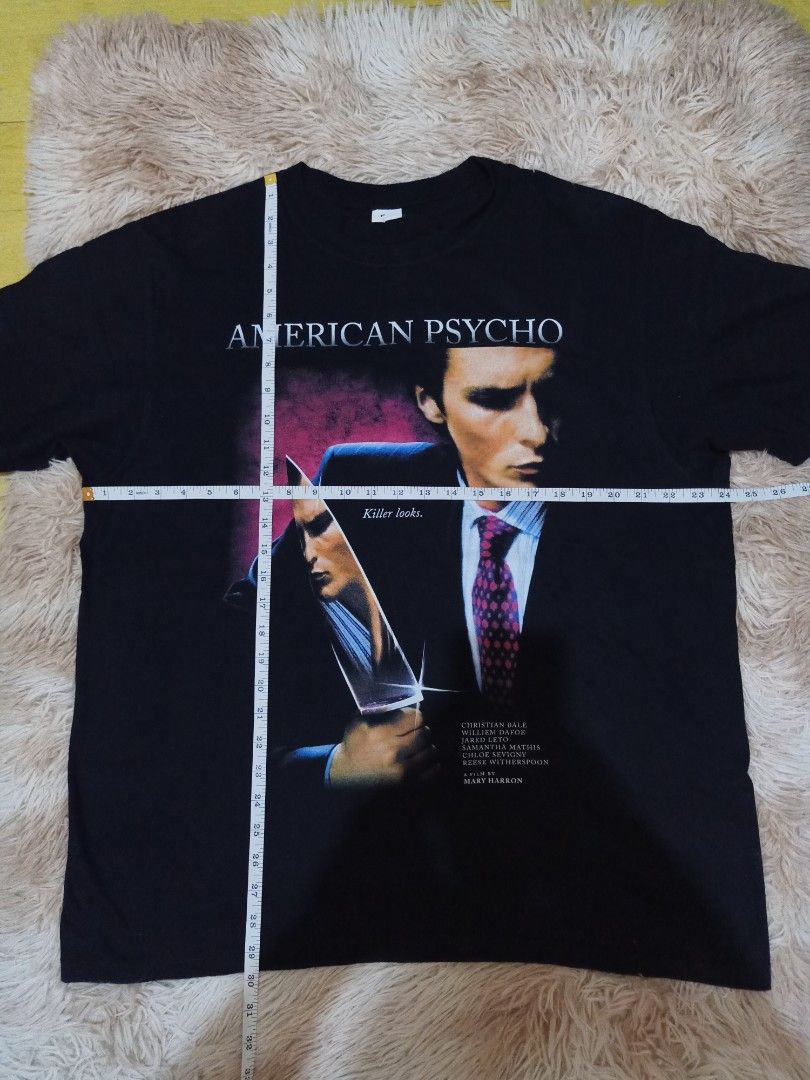 00s AMERICAN PSYCHO tシャツ XXL ☆7日以内返品OK☆ - avante.org.br