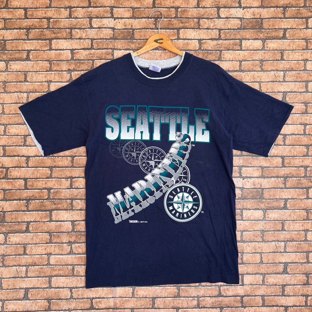 MLB Seattle Mariners Tee, Men's Fashion, Tops & Sets, Tshirts & Polo Shirts  on Carousell