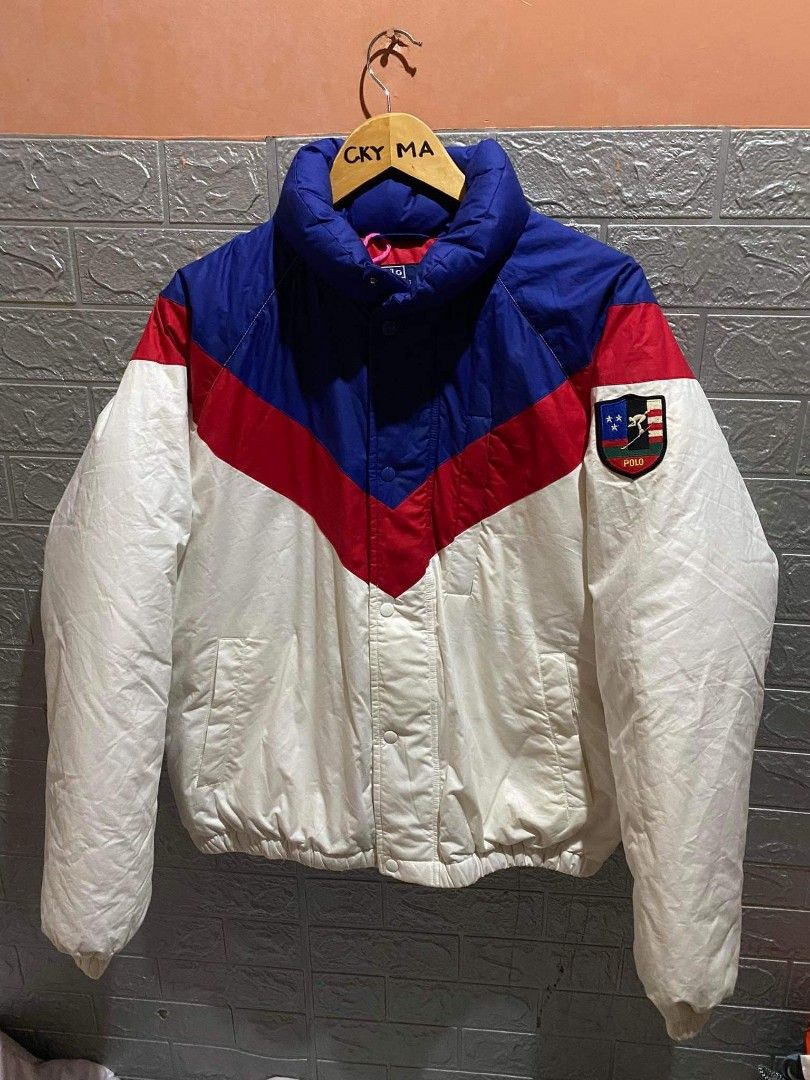 VINTAGE 90S POLO RALPH LAUREN SUICIDE SKI PUFFER JACKET, Men's