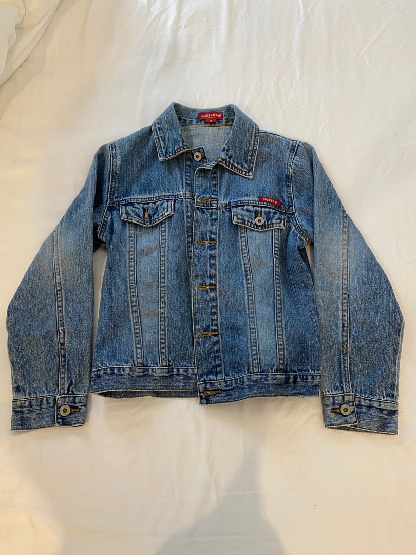 Vintage Guess Jean Jacket, Women's Fashion, Coats, Jackets and