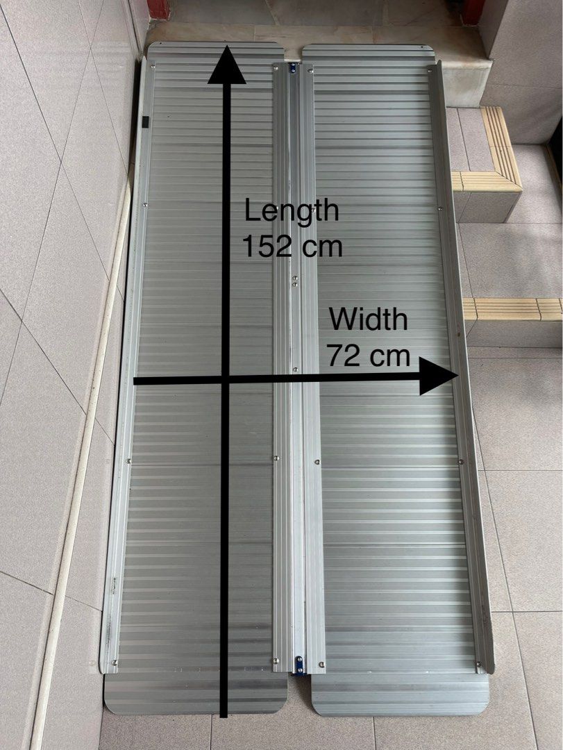 Ago Ramp Wheelchair Ramp, Health & Nutrition, Medical Supplies & Tools on Carousell