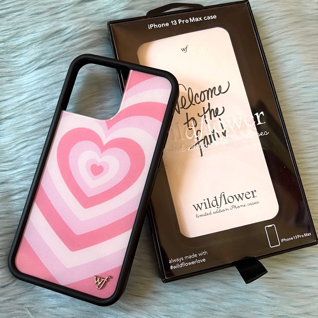 Wildflower Rose Latte Case for iPhone 13 Pro Max, Mobile Phones