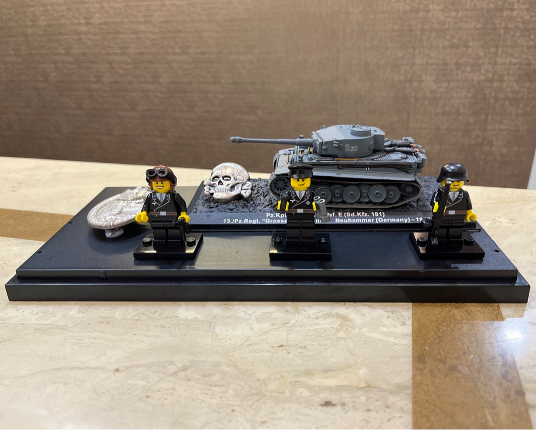 Lego WW2 German Tiger Tank Crew Hobbies Toys Toys Games on