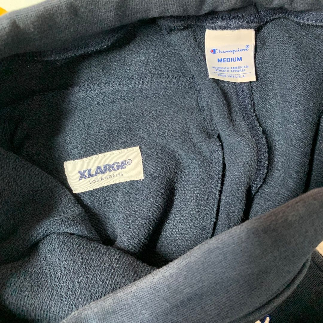 X LARGE x CHAMPION Vintage Sweatsuit Set Medium Men s Fashion