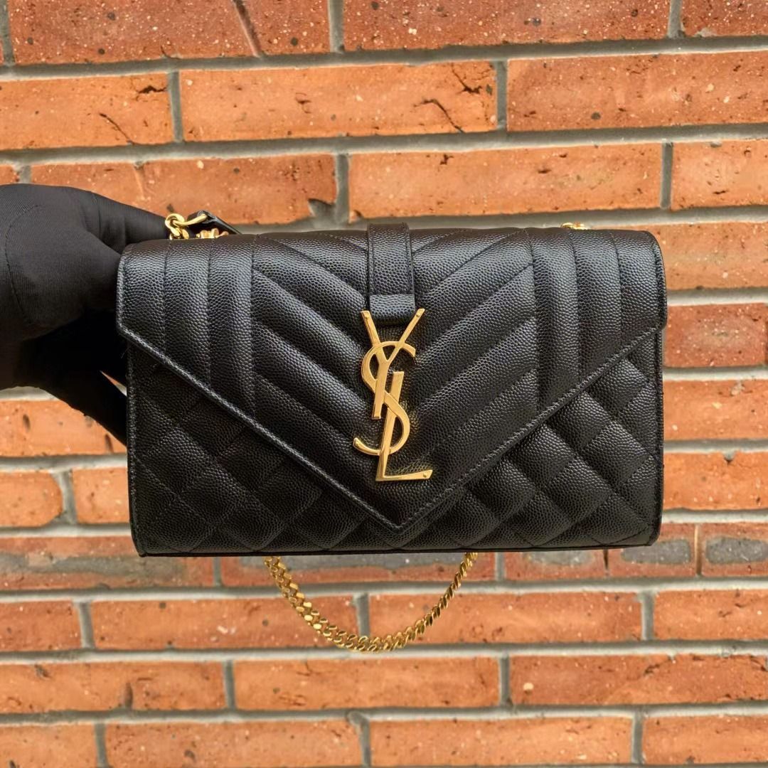 YSL College monogram Sling Bag with top Handle, Luxury, Bags & Wallets on  Carousell