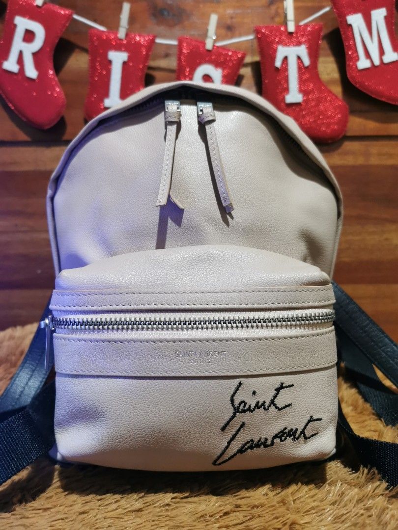 Mini ysl backpack top
