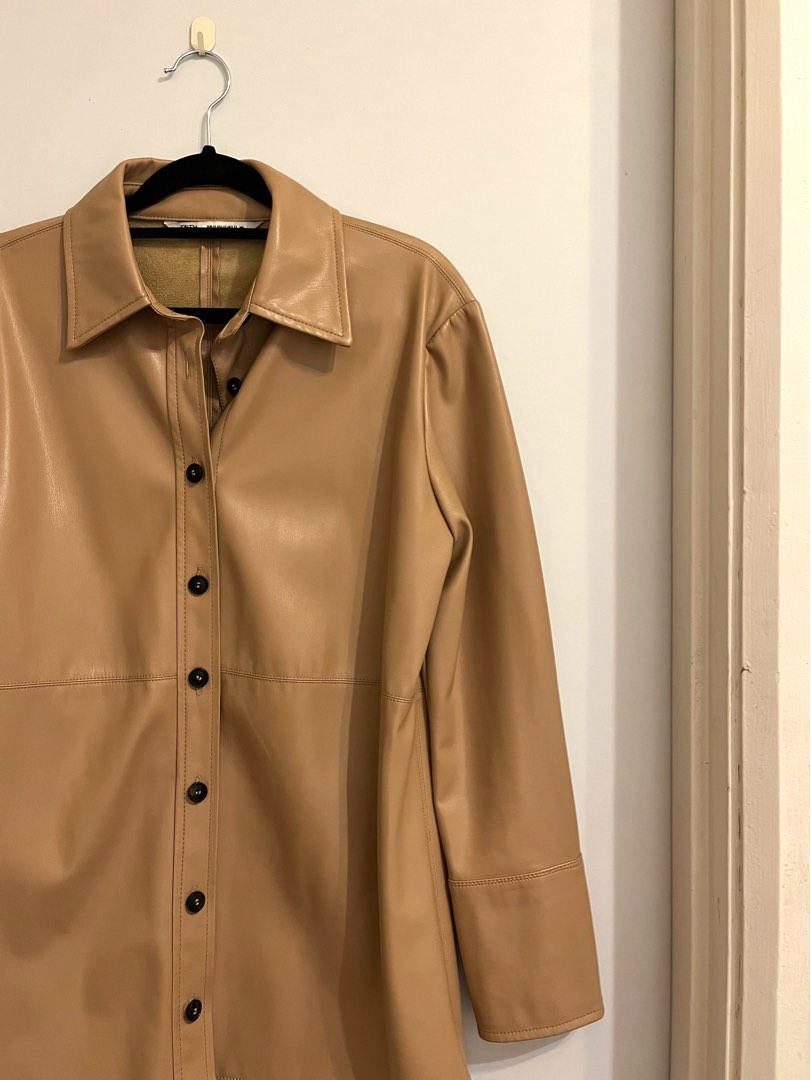 Zara Thick Warm Shacket-Chest 48