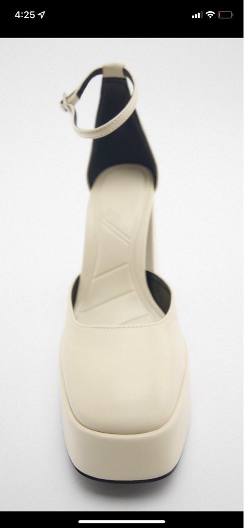 zara platform heels