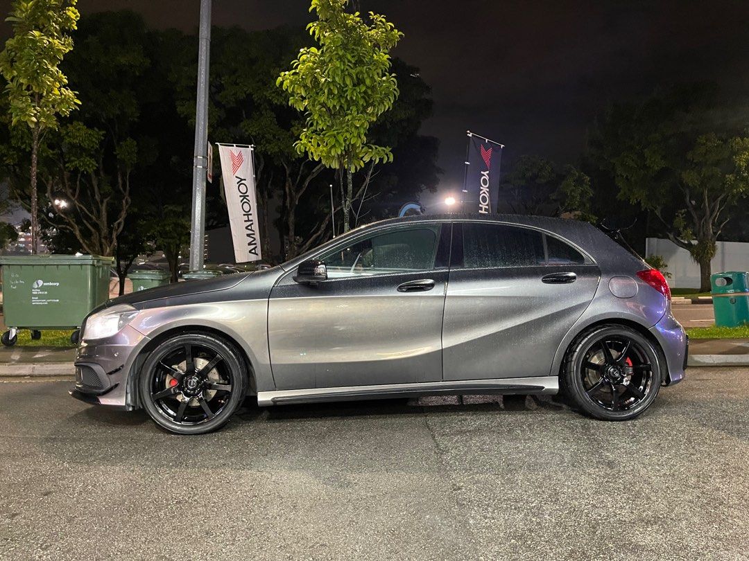 LEONIS/NAVIA 07 Mercedes Benz Cクラスステーションワゴン S205 C220d スポーツ/AMG ホイール1本0040099 18\u201d      Leonis Navia 07 WedsSport Rim (Made In Japan ) 5x112, Car