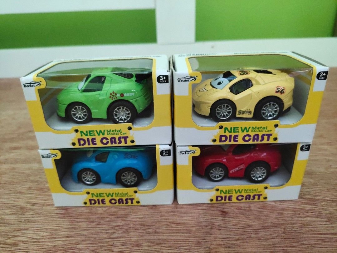 4 for 10 mini toy car (while stock last), Hobbies & Toys, Toys & Games
