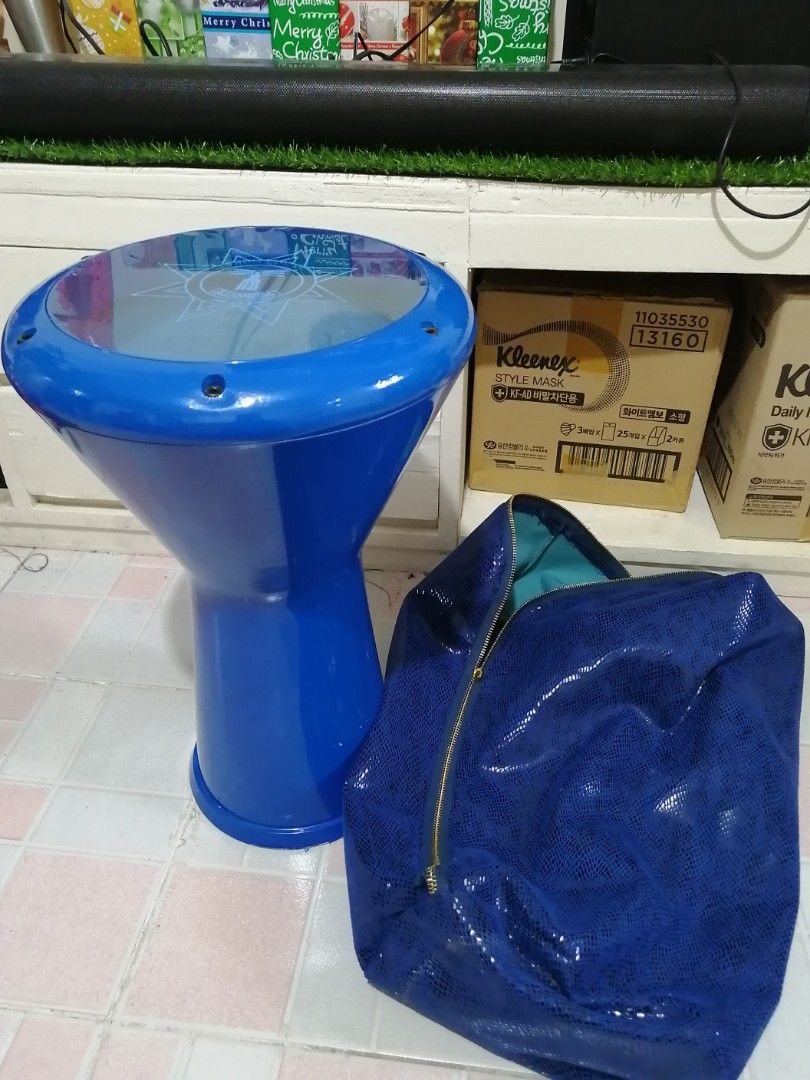 Doumbek (8 inch Alexandria aluminum drums) darbuka, Hobbies & Toys