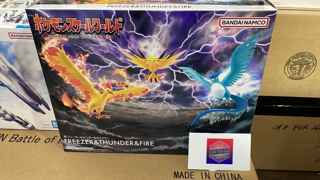 Pokémon Scale World Kanto Region Articuno Zapdos Moltres 