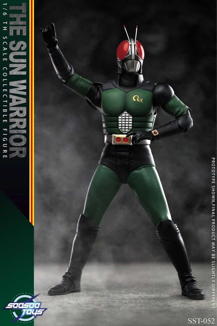 🔥現貨/批發🔥 SooSooToys 1/6 RX SST052 Kamen rider 幪面超人 假面超人 black RX 影月 蝗蟲號  有售後 (非 medicom Hottoys 真骨雕 SHF )