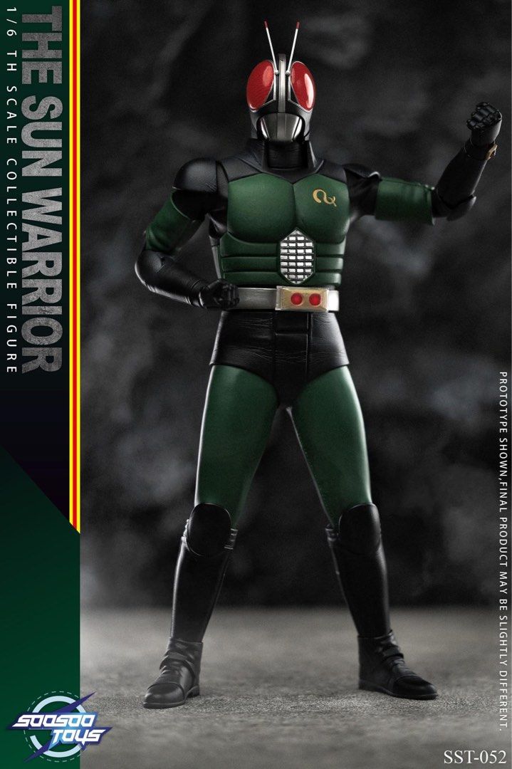 🔥 SooSooToys 1/6 RX SST052 Kamen rider 幪面超人假面超人black RX