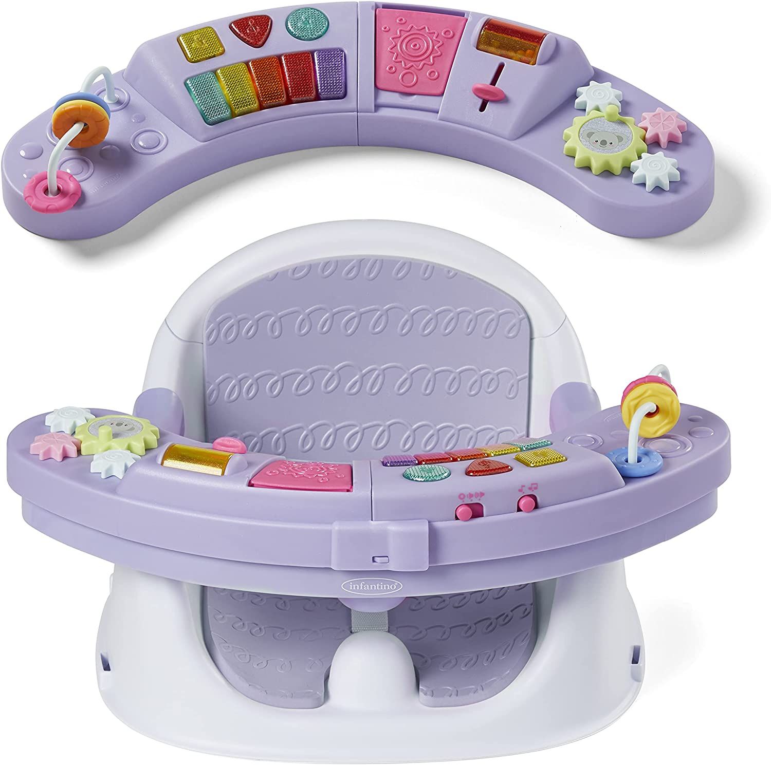 Infantino Music Lights 3 in 1 Discovery Seat and