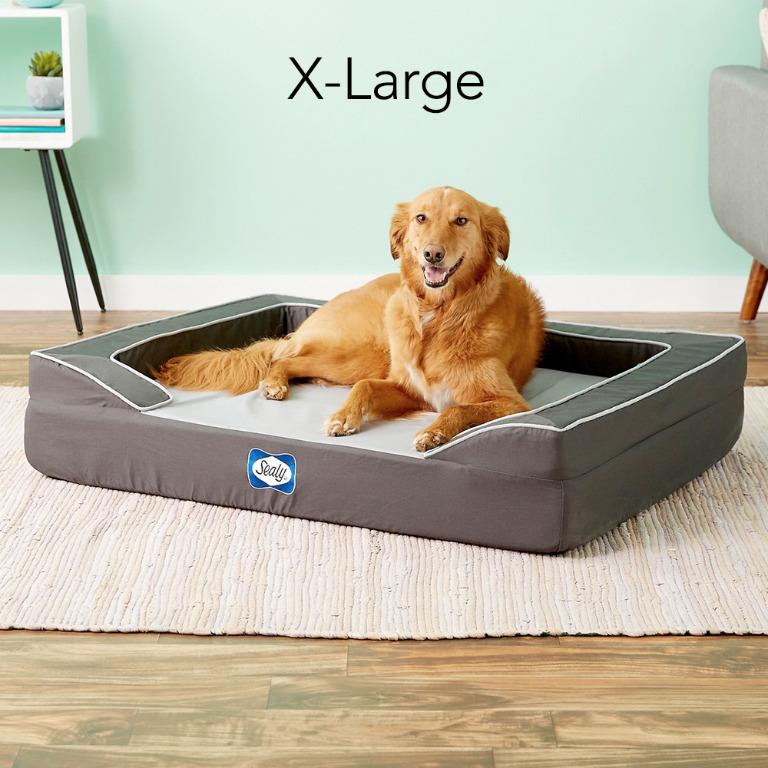 🅢🅖 🅢🅣🅞🅒🅚 Sealy Lux Pet Dog Bed | Quad Layer Technology with