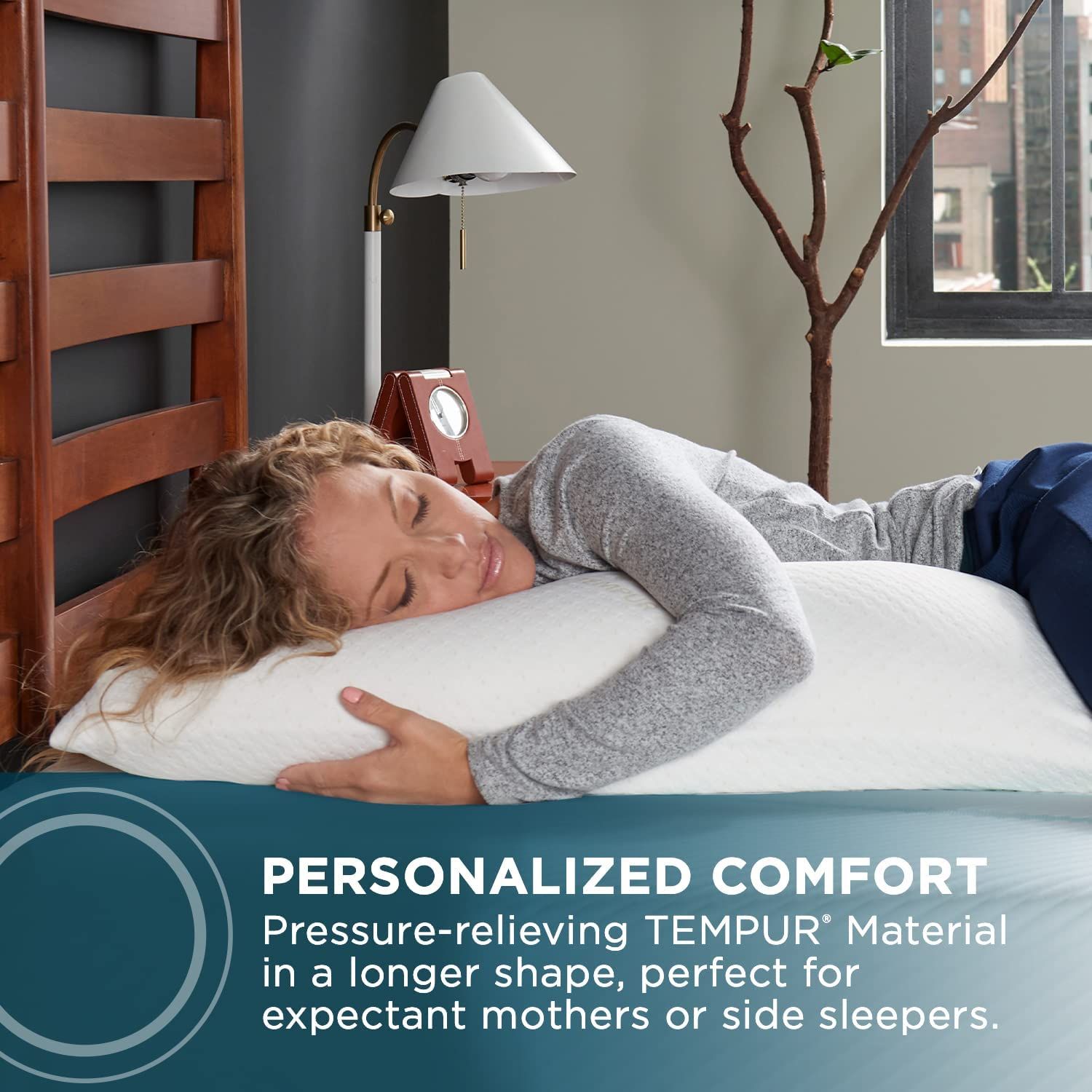 Tempurpedic bean shaped pillow best sale