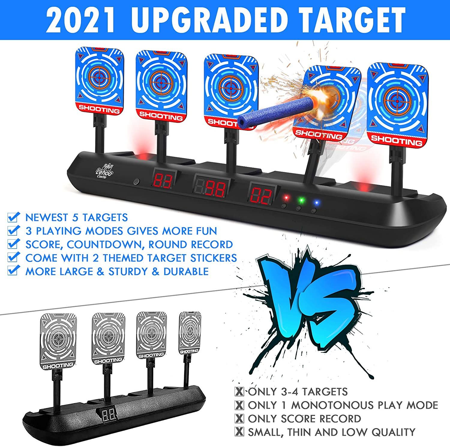 Nerf target shop games