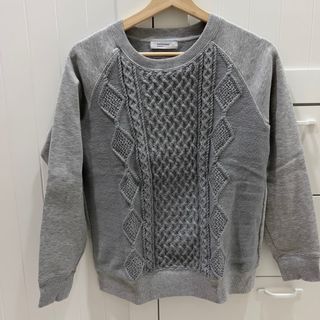 日系選物店 back number 內刷毛麻花上衣