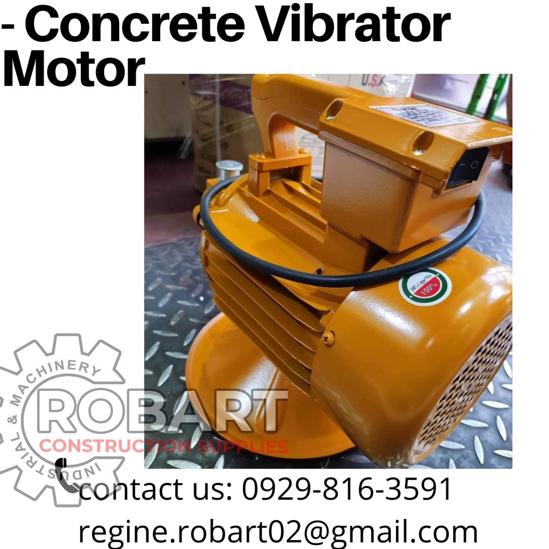  Concrete Vibrator Motor, Commercial & Industrial, Construction Tools