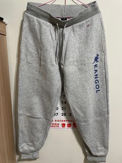 全新 Kangol 灰色棉褲 尺寸M 誠可議