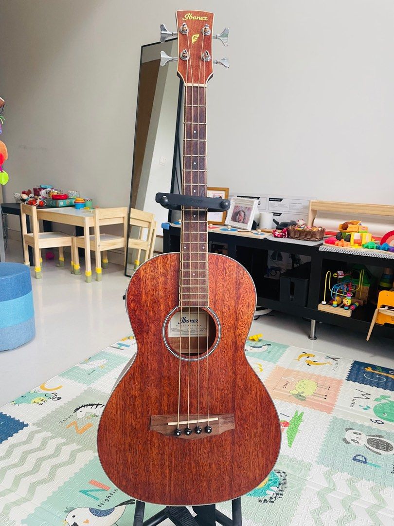 ibanez acoustic bass short scale