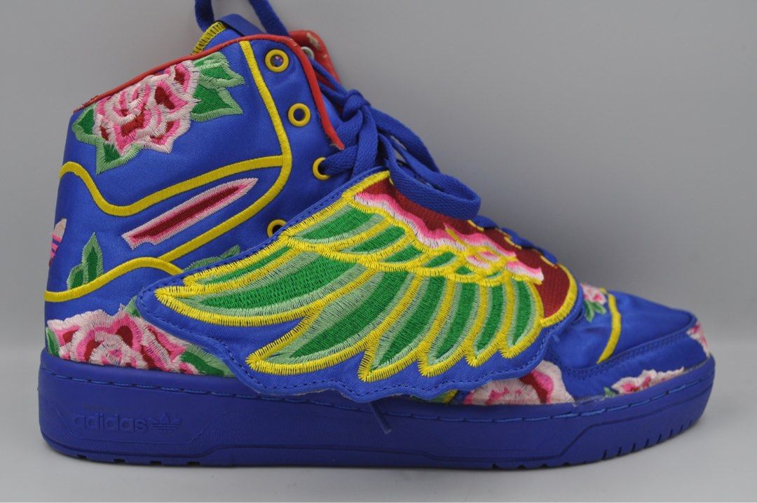 Adidas Jeremy Scott Eason Chan S S 13 Wings CNY Men s Fashion Footwear Sneakers on Carousell