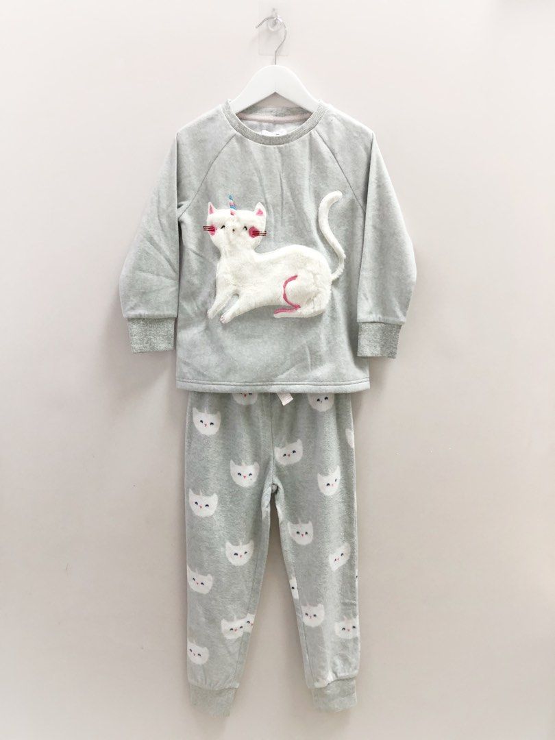 Age 5 6 Debenhams Bluezoo girls furry cat pyjamas