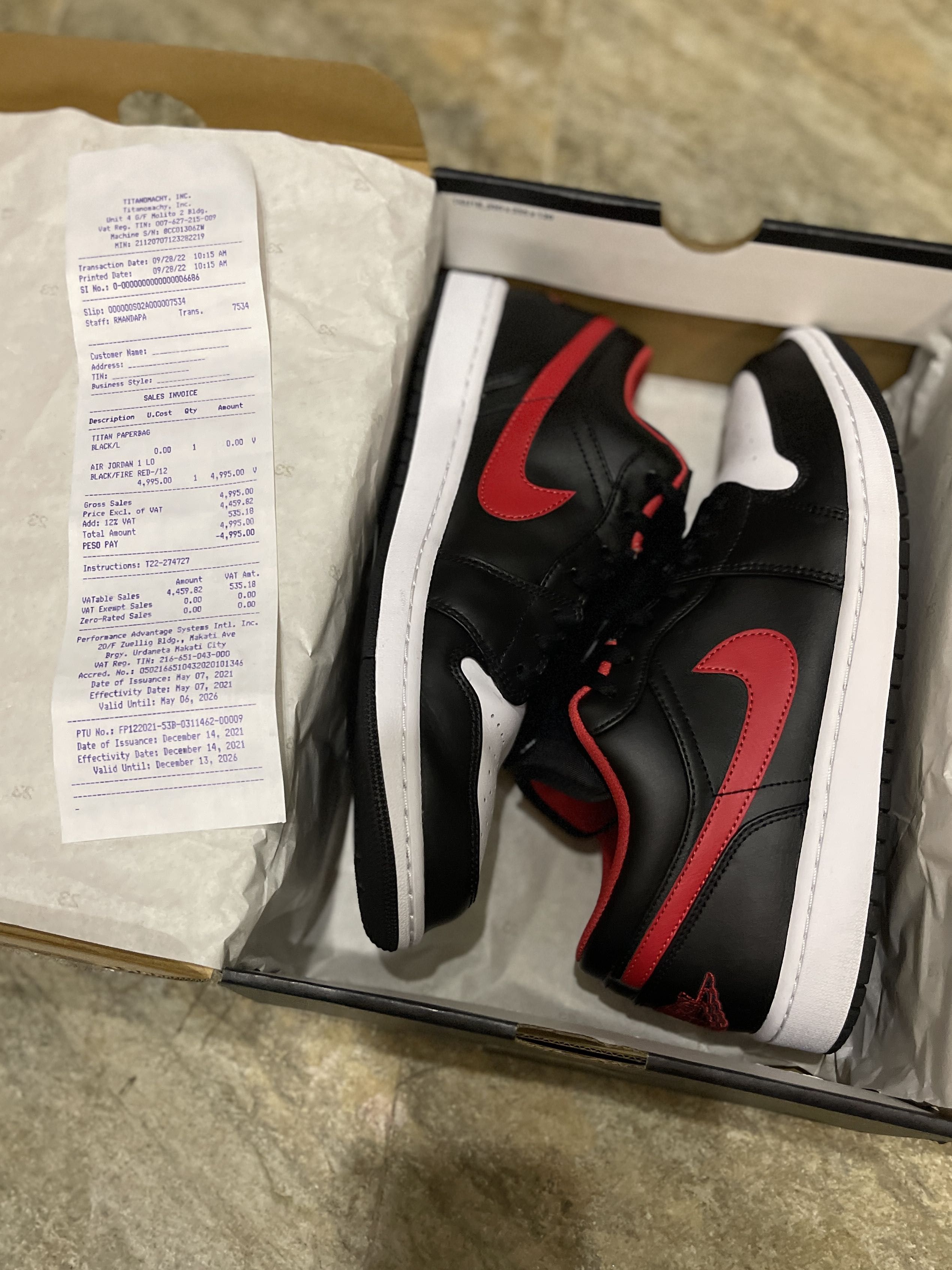 jordan 1 lows size 12