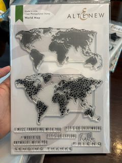 Altenew Stamp World Map