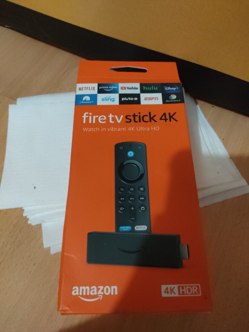 Amazon Fire Stick 4K, TV & Home Appliances, TV & Entertainment, Media