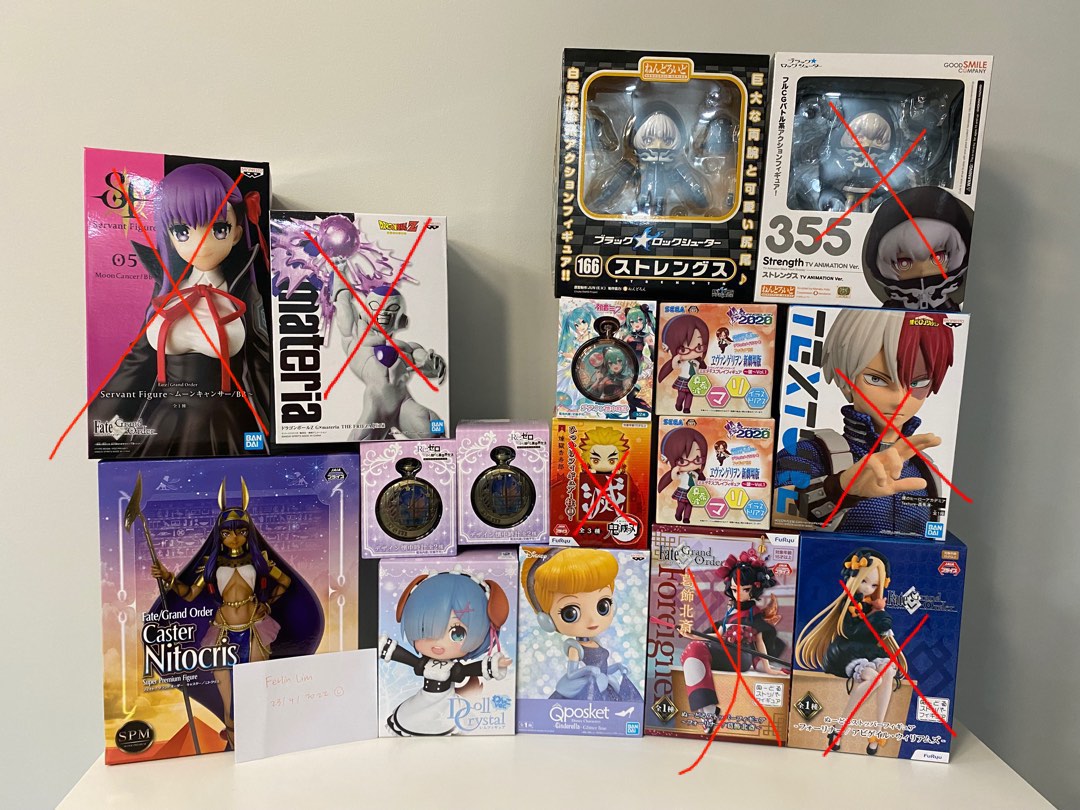 Anime figure sales!! Miku, FGO, naruto etc., Hobbies & Toys, Toys