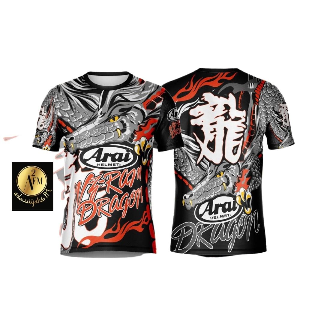 Arai Bike Jersey, Motorcycles, Motorcycle Apparel on Carousell