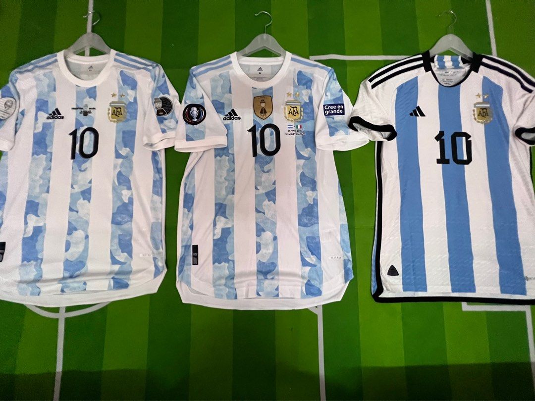 Adidas / Argentina '22 Lionel Messi #10 Home Authentic Jersey