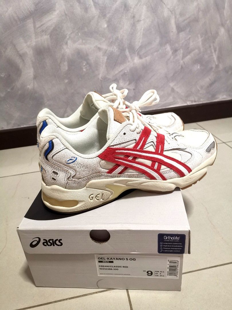 Gel kayano 5 og cream red clearance
