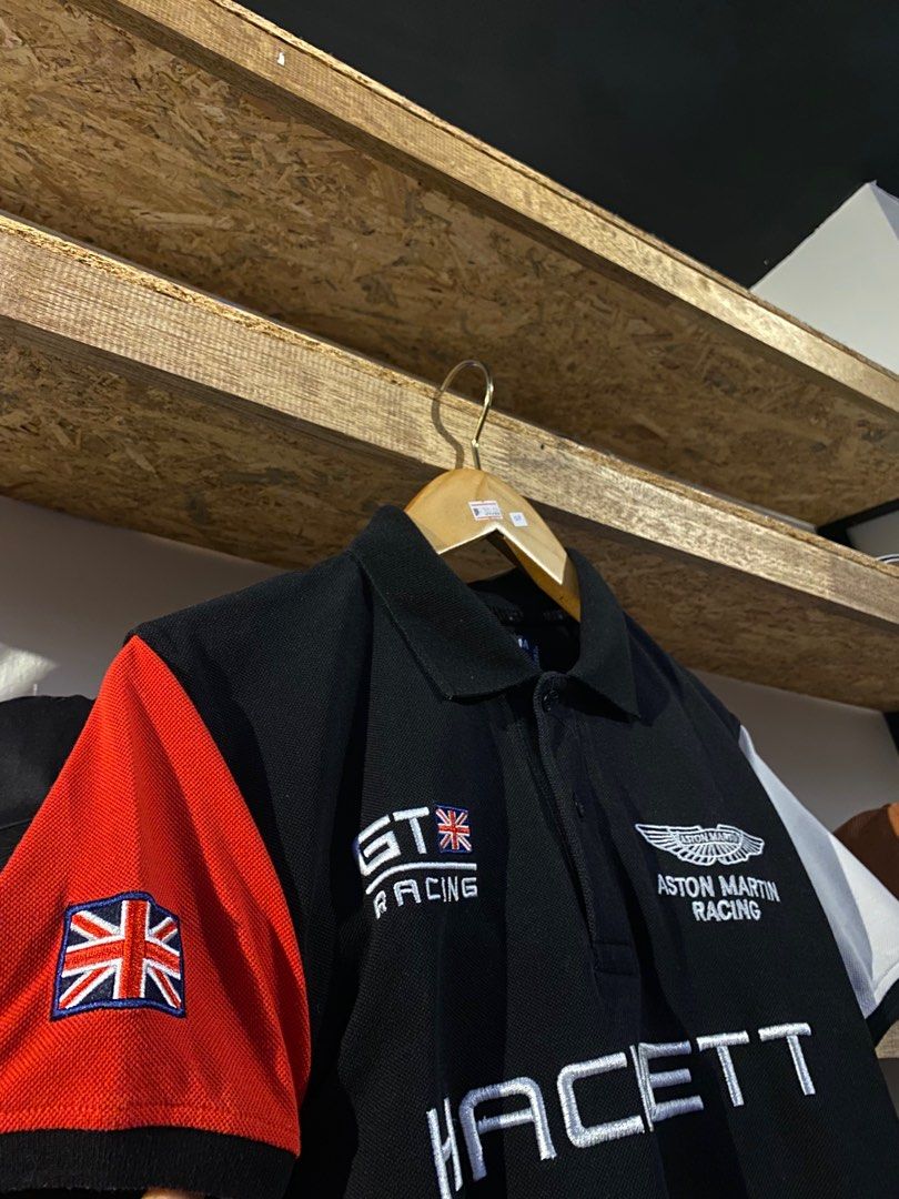 Aston Martin Hackett Racing Great Britain Collar Tee Polo Ralph Lauren