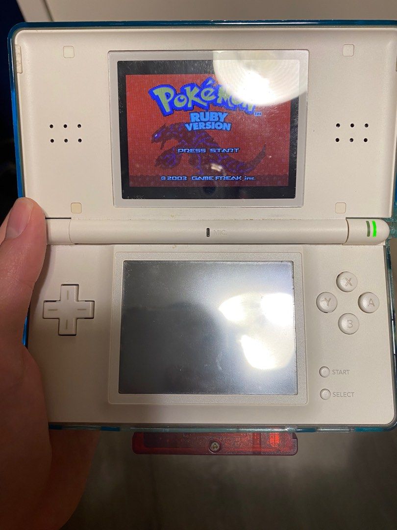 🌟Authentic & Working🌟 GBA Pokémon Ruby (Category: Nintendo) located in Singapore. Submitted by giopika (Listing ID 1204362841, Image 3). Description: - Authentic Gameboy cartridge - Game tested & working - Save file working - Condition 9/10 Do take note that battery has run dry, clock based events such as berry growing will not occur. Will be able to replace internal battery for time-based events for $3 Discounted price negotiable if bought wit