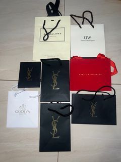 Authentic branded paper bag