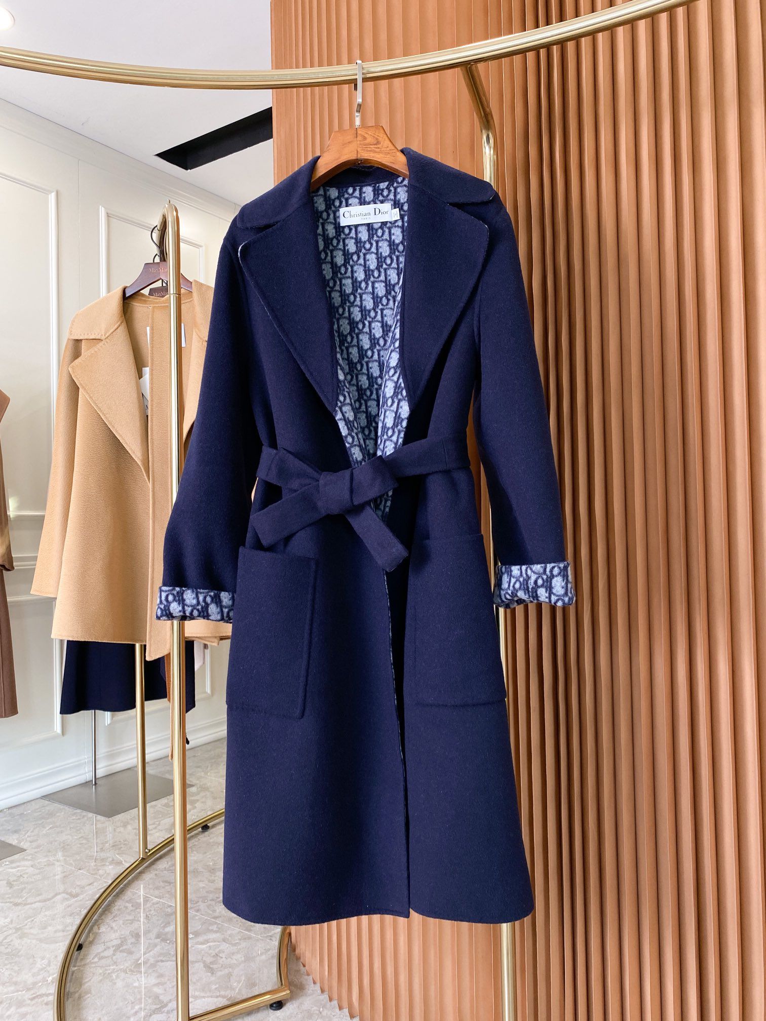 Christian dior cashmere coat best sale