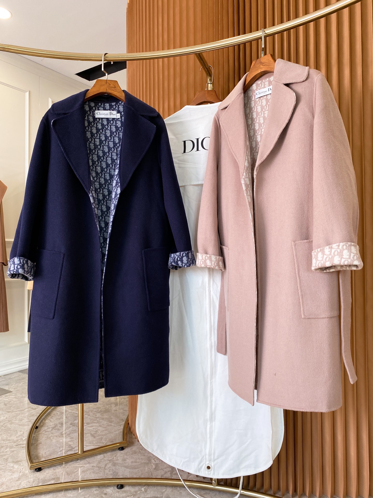Dior cashmere coat discount