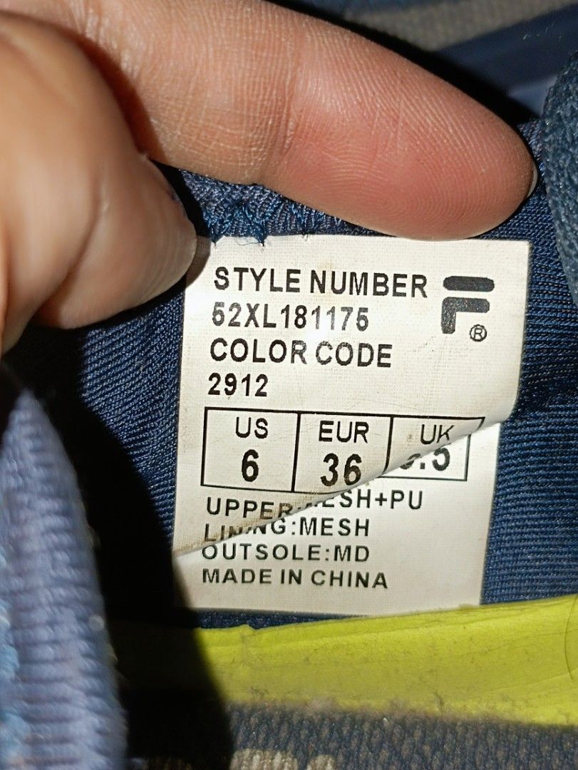 Fila payless outlet
