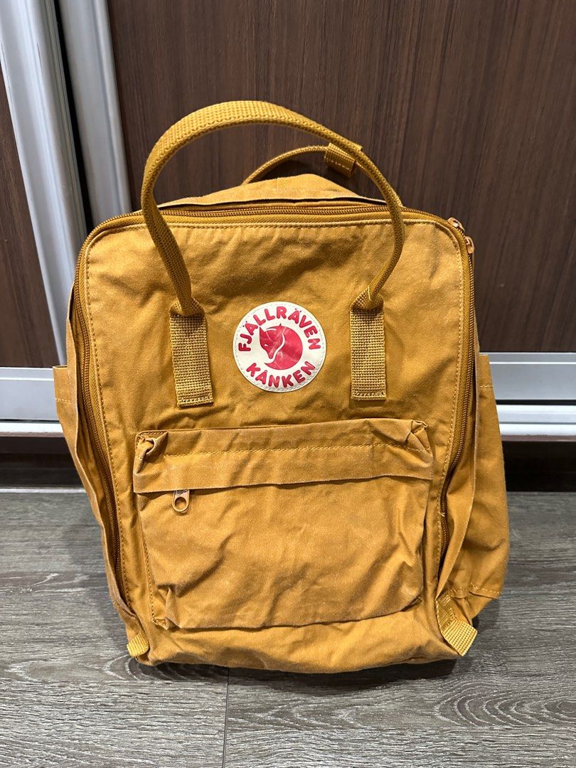 Authentic Fjallraven Kanken with Shoulder Pads, Women's Fashion, Bags & Wallets, Backpacks on