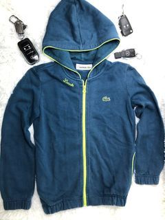Authentic Lacoste hoodie jacket