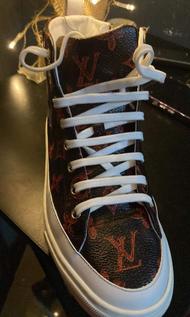 LOUIS VUITTON Authentic Boombox Sneaker Boot, Luxury, Sneakers & Footwear  on Carousell