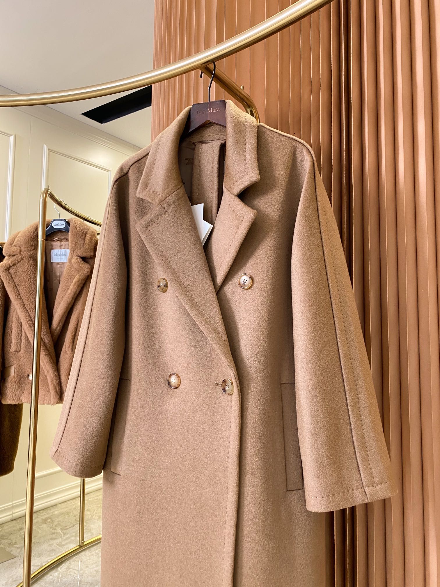 Max mara baiocco coat top