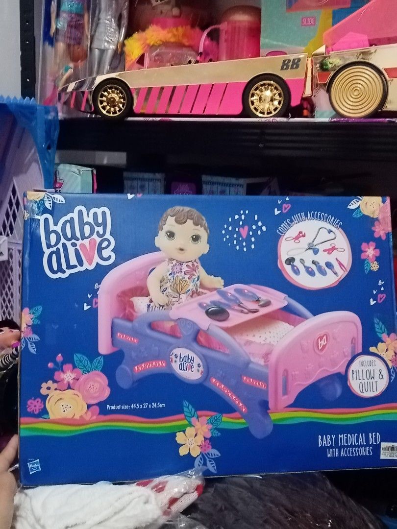 Baby alive bed, Hobbies & Toys, Toys & Games on Carousell