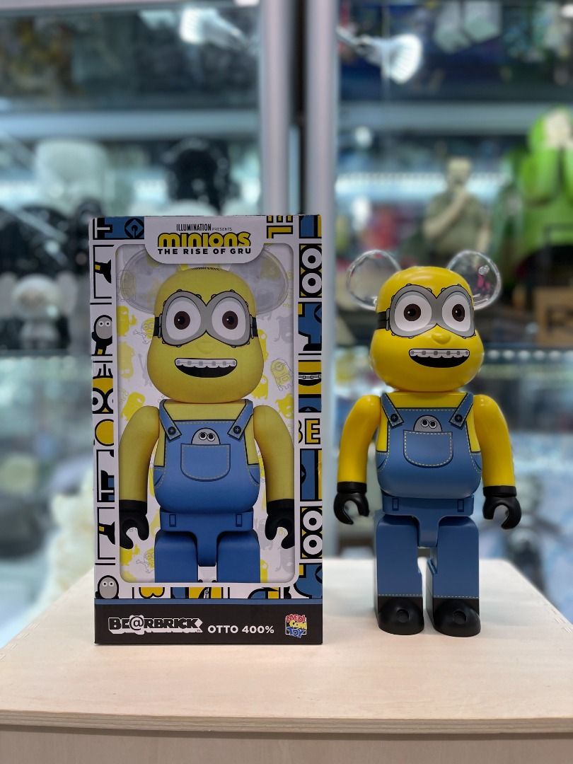 Otto Minion Bearbrick Minion MEDICOM TOY BE@RBRICK Minions OTTO