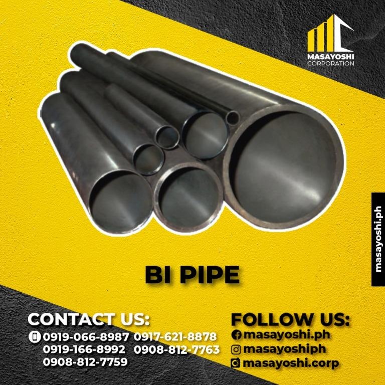 Bi Pipe Sch60 | Black Iron Pipe | Steel | Steel Pipe | Pipe | Piping ...