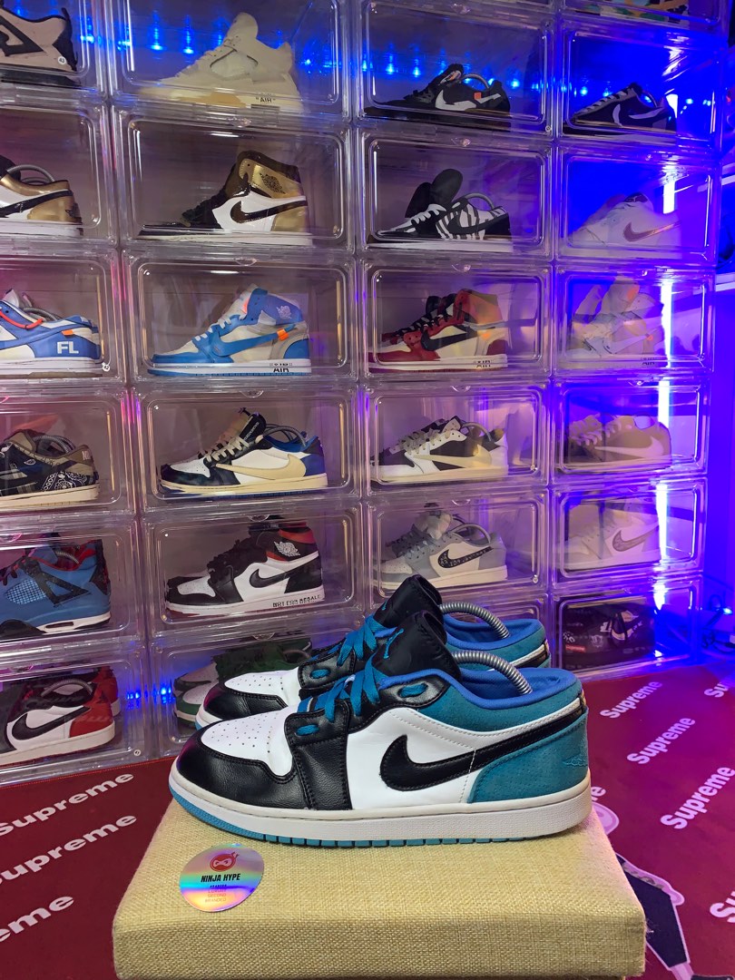 BISA COD / REKBER , NIKE AIR JORDAN 1 LOW LASER BLUE , NIKE AIR JORDAN 1 LOW BLUE , NIKE AIR