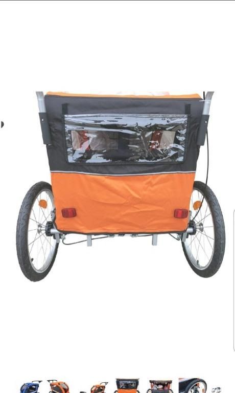 BML Booyah Strollers 2 Two Twin Child Baby Kids Children Bike Bicycle Trailer Wagon Hauler and Stroller Jogger II Computers Tech Parts Accessories Cables Adaptors on Carousell